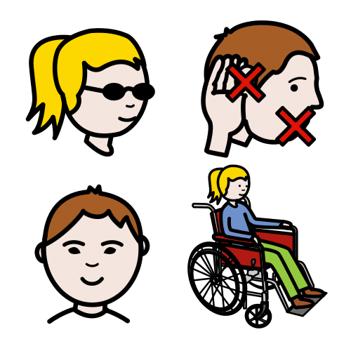 osoby z niepełnoprawnościami